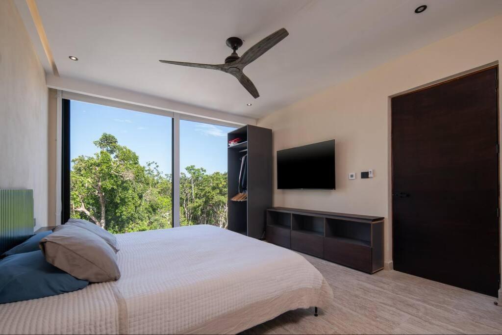 Jungle Sky Loft Apartamento Tulum Exterior foto